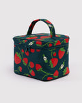 Large Cosmetic Case - Strawberry Blossom