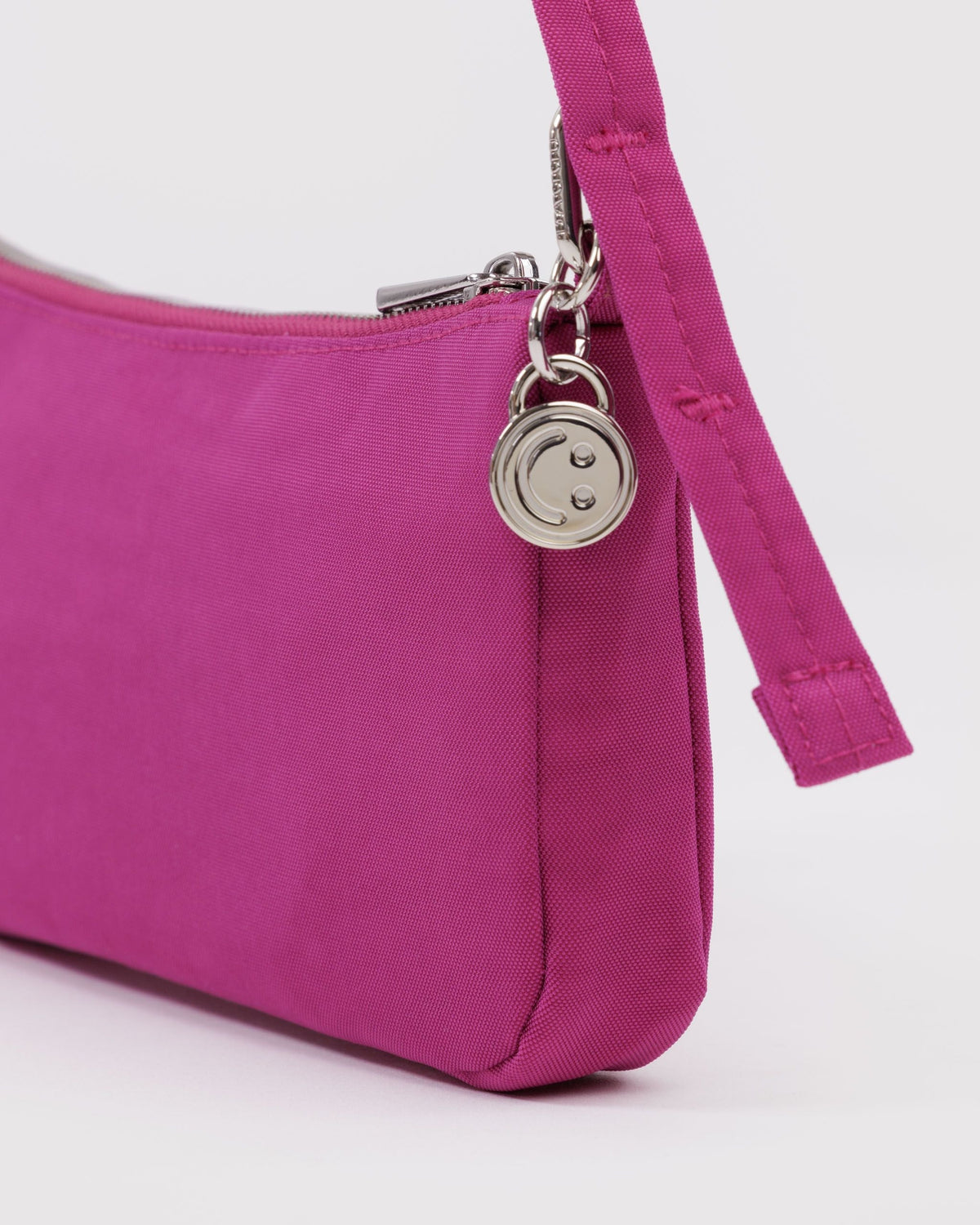 Nylon Pochette - Deep Fuchsia