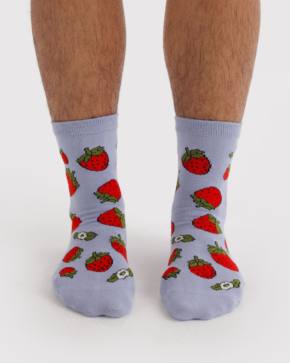Crew Sock - Strawberry Blossom